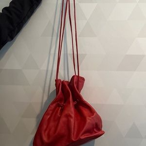 valentino handbag red leather